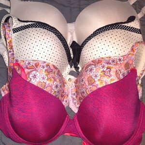 Victoria Secret Push Bras Bundle ~38C~